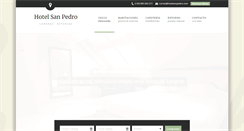 Desktop Screenshot of hotelsanpedro.com